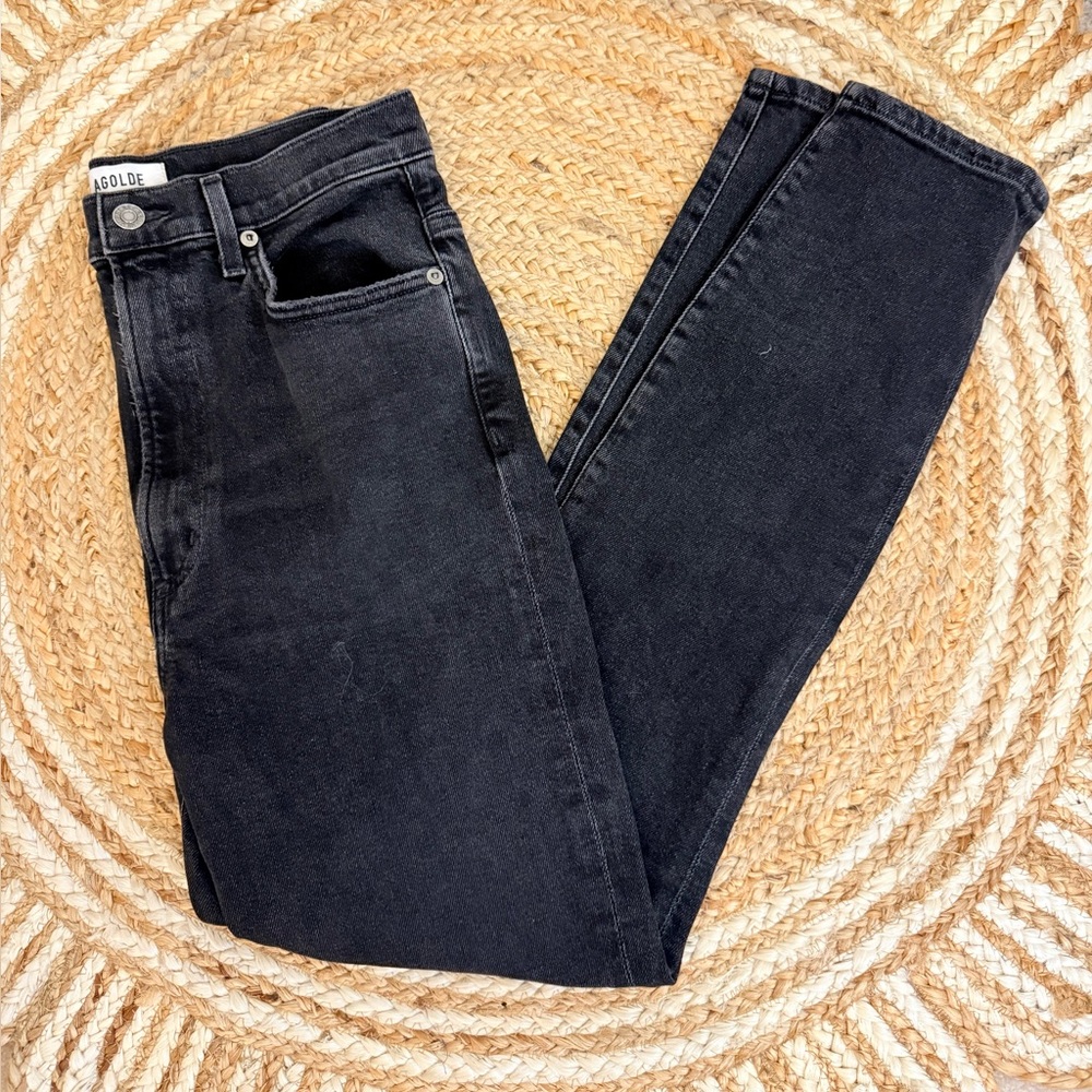 🌾 Agolde Black‎ Skinny Jeans with Modern Stretch